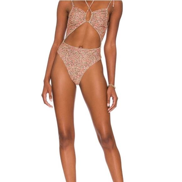 Tularosa Salma One Piece Swim Size Medium - Picture 2 of 9